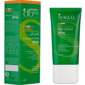 تصویر سی سی کرم SPF30 سی گل (Seagull) مدل متعادل کننده چربی 40 میلی لیتر کرم DD ،CC ،BB