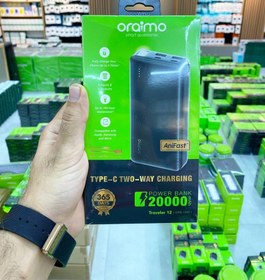 تصویر پاوربانک اورایمو oraimo OPB 1201 20k اصلی - مشکی oraimo OPB 1201 20k