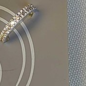 تصویر پرسینگ نگین ریز نقره 925 عیار 