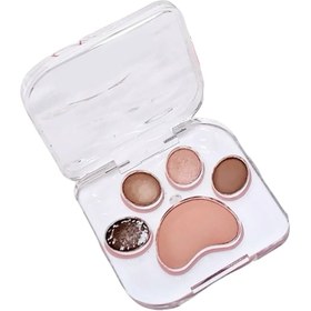 تصویر پلت سایه ردپا - تم شکلاتی 