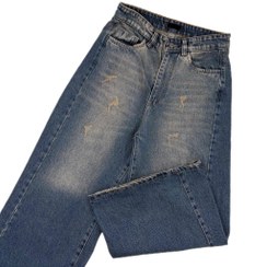 تصویر شلوار جین زنانه واید شافل | کد 503410 (ارسال رایگان) 