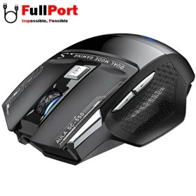 تصویر موس گیمینگ بی سیم و باسیم آئولا AULA SC550 AULA SC550 Dual-mode Gaming Mouse 2.4G Wireless & Wired Mouse