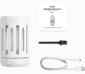 تصویر حشره کش برقی شیائومی Xiaomi Youpin DYT-Y8RK Portable Physical Electric Shock LED Mosquito Killer 