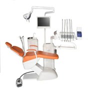 تصویر یونیت دندانپزشکی شیک طب مدل SC100 PRO شلنگ از بالا Schickteb Dental Unit SC100 PRO