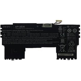 تصویر باتری لپ تاپ ایسر Aspire S7-191_AP12E3K مشکی-داخلی Acer S7-191_AP12E3K Black-Internal Battery Laptop