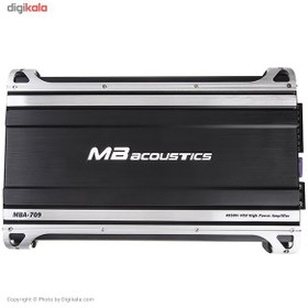 تصویر آمپلي‌ فاير خودرو ام‌ بي آکوستيکس مدل MBA-709 ا MB Acoustics MBA-709 Car Amplifier MB Acoustics MBA-709 Car Amplifier