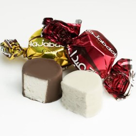 تصویر شکلات پشمکی لقمه حاج عبدالله 