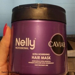 تصویر ماسک مو فوق العاده مغذی و آبرسان نلی پروفشنال NELLY مدل خاویار CAVIAR حجم 400 میل NELLY CAVIAR HAIR MASK 400 ML