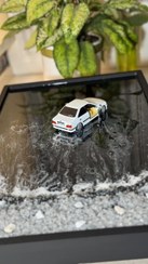 تصویر تابلوی ماشین طرح دریا 