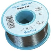 تصویر سیم قلع ولر 100 گرمی 0/8 میلی‌متر 