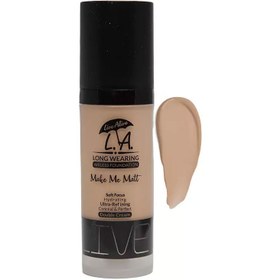 تصویر کرم پودر Make Me Matt حجم 30میل ال ای Lm313-Golden L.A. Make Me Matt Airless Foundation 30ml