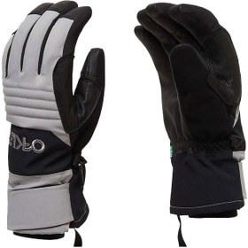 تصویر دستکش اسکی اوکلی B1B - خاکستری 