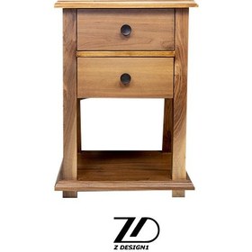 تصویر پاتختی چوبی صبا 