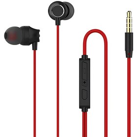 تصویر هندزفری سیمی با جک 3.5 میلی‌متری رسی Recci REP-L08 Wired Earphone 