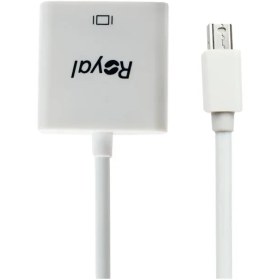 تصویر تبدیل Mini Display به DVI-D رویال Royal 