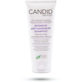 تصویر شامپو ضد شوره کاندید مناسب موی چرب 200 میل Candid Intensive Anti Dandruff Shampoo 200 ml