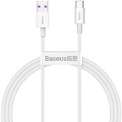 تصویر کابل تبدیل USB به USB-C بیسوس مدل CATYS-02 طول 1 متر Baseus CATYS-02 USB to type-c cable