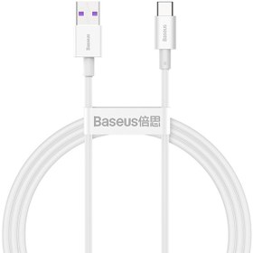 تصویر کابل تبدیل USB به USB-C بیسوس مدل CATYS-02 طول 1 متر Baseus CATYS-02 USB to type-c cable