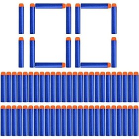 تصویر 200 عدد تیرک‌های شارژی 7.2 سانتی‌متری برای تفنگ‌های اسباب‌بازی Nerf N-strike Elite Series توسط MahMir (چند رنگ) برند mahmir 200pcs 7.2cm Refill Bullet Darts for Nerf N-strike Elite Series Blasters Kid Toy Gun by MahMir (Multi color)