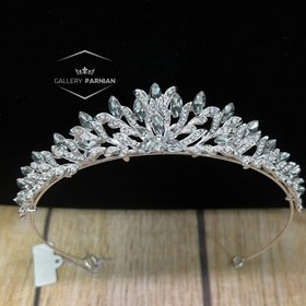 تصویر تاج عروس کد 861 bridal tiara code 861