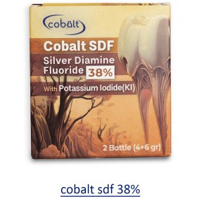 تصویر محلول SDF 38% + KI کبالت Cobalt Silver Diamine Fluoride 38%