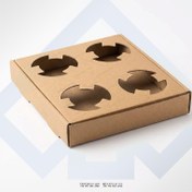 تصویر چاپ جالیوانی چهارتایی 