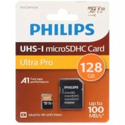 تصویر رم128فیلیپسPHILIPS Ultra MicroSDXC Class 10 U3 - 128GB 