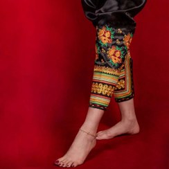 تصویر شلوار بندری گلابتون دوزی 