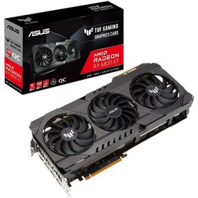 تصویر کارت گرافیک ایسوس TUF Radeon RX 6900 XT 16GB ا ASUS TUF Radeon RX 6900 XT 16GB Gaming Graphics card 