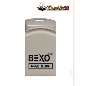 تصویر فلش مموری بکسو مدل B-304 ظرفیت 64 گیگابایت Bexo B-304 Flash Memory 64GB