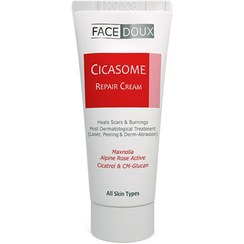 تصویر کرم ترمیم کننده پوست فیس دوکس CICASOMME REPAIR CREAM FACEDOUX 