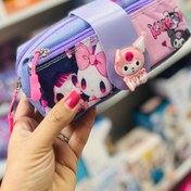 تصویر جامدادی چهار زیپ با کیفیت عالی کرومی 