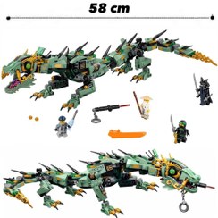 green lego ninjago dragon