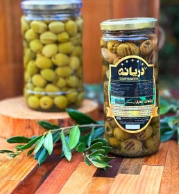 تصویر زیتون کبابی 600گرم 