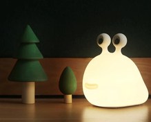 تصویر چراغ خواب سیلیکونی مدل حلزون Snail model silicon night light