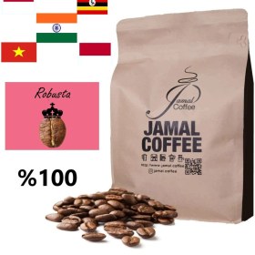 تصویر دان میکس قهوه روبوستا-اقتصادی Economical-Robusta Mixed Coffee beans