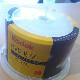 تصویر دی وی دی خام کداک بسته 50 عددی Kodak 