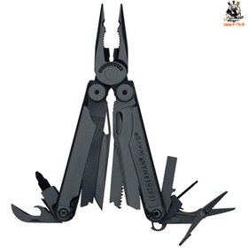 تصویر ابزار چندکاره لدرمن WAVE مشکی LEATHERMAN WAVE BLACK