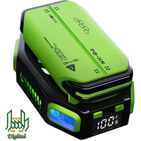 تصویر فن خنک کننده رادیاتوری مگنتی باتری دار گوشی موبایل X111 X91 phone Cooler with Battery