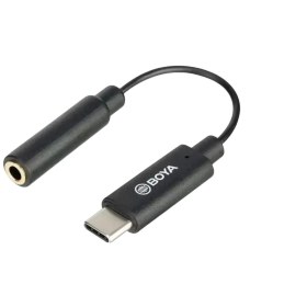 تصویر کابل تبدیل میکروفون بویا BOYA BY-K9 3.5mm Trrs to USB Type-C Cable 