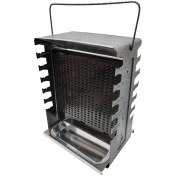 تصویر کباب پز دوطرفه استانبول ۱۲ سیخ Non-smoke free standing barbecue in Nobel