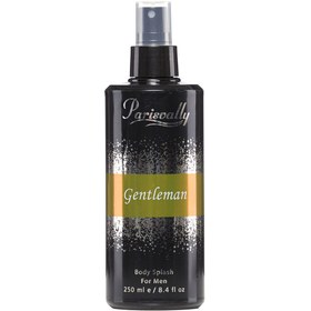 تصویر خوشبو کننده بدن آقایان مدل Gentle Man حجم 250 میلی لیتر پاریس ولی Parisvally Gentle Man Body Splash For Men 250 ml