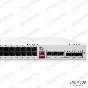 تصویر سوییچ شبکه 31 پورت کی دی تی KP-2407H3SFT Network switch KDT KP-2407H3SFT