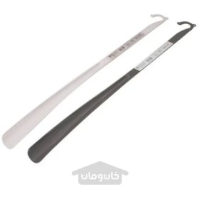 تصویر پاشنه کش بلند رنگ سفید ساخت ژاپن Long shoehorn WH / GY