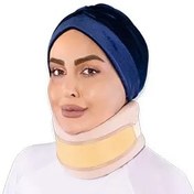 تصویر گردن بند طبی نیمه سخت تن یار Semi-rigid therapeutic neck collar of Tan Yar