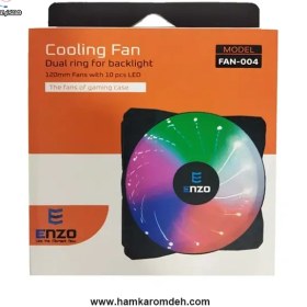 تصویر فن کیس RGB 004 انزو ENZO 