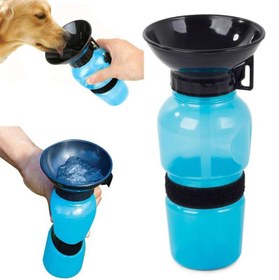 تصویر ظرف آب همراه سگ و گربه (قمقمه مسافرتی) مدل کاسه ای ظرف آب همراه سگ و گربه (قمقمه مسافرتی) مدل کاسه ای