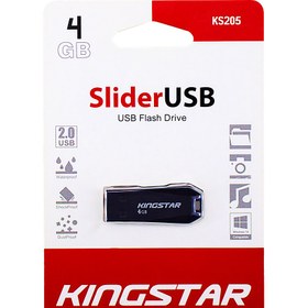 تصویر فلش مموری کینگ‌ استار مدل Slider USB KS205 ظرفیت 16 گیگابایت ا Slider USB KS205 16GB USB 2.0 Flash Memory Slider USB KS205 16GB USB 2.0 Flash Memory