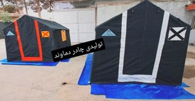 تصویر چادر برزنتی گلشن کمپینگ اسکلتی عشایری ۲در۳ ۶متری Damavand tent