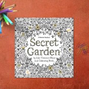 تصویر دفتر رنگ آمیزی مدل Secret Garden 